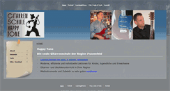 Desktop Screenshot of happytone.ch